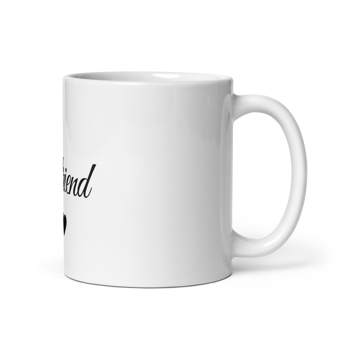 Best Girlfriend Ever - White Glossy Mug
