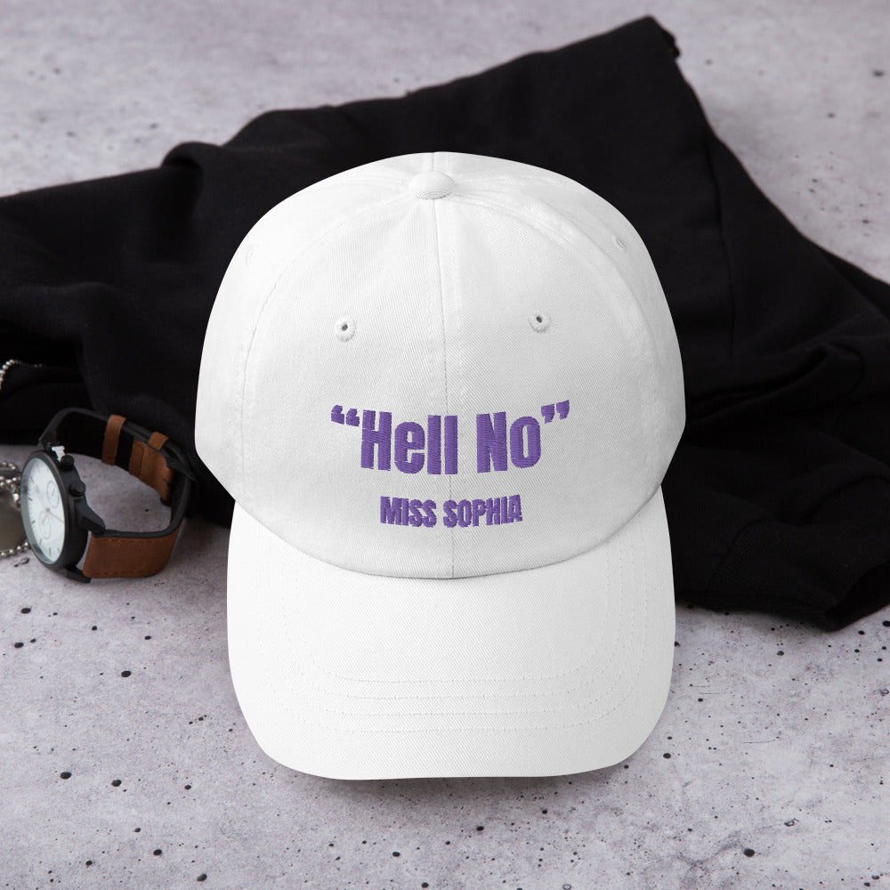 "Hell No" Miss Sophia Dad Hat