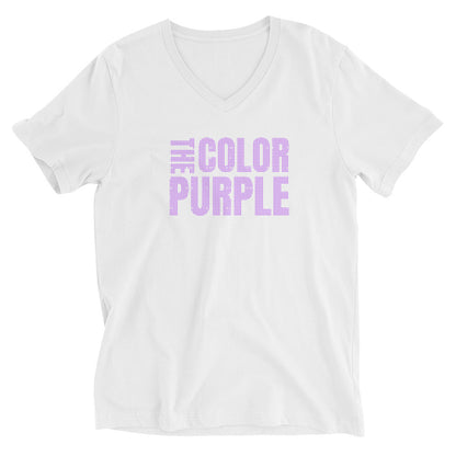 The Color Purple Unisex Short Sleeve V-Neck T-Shirt