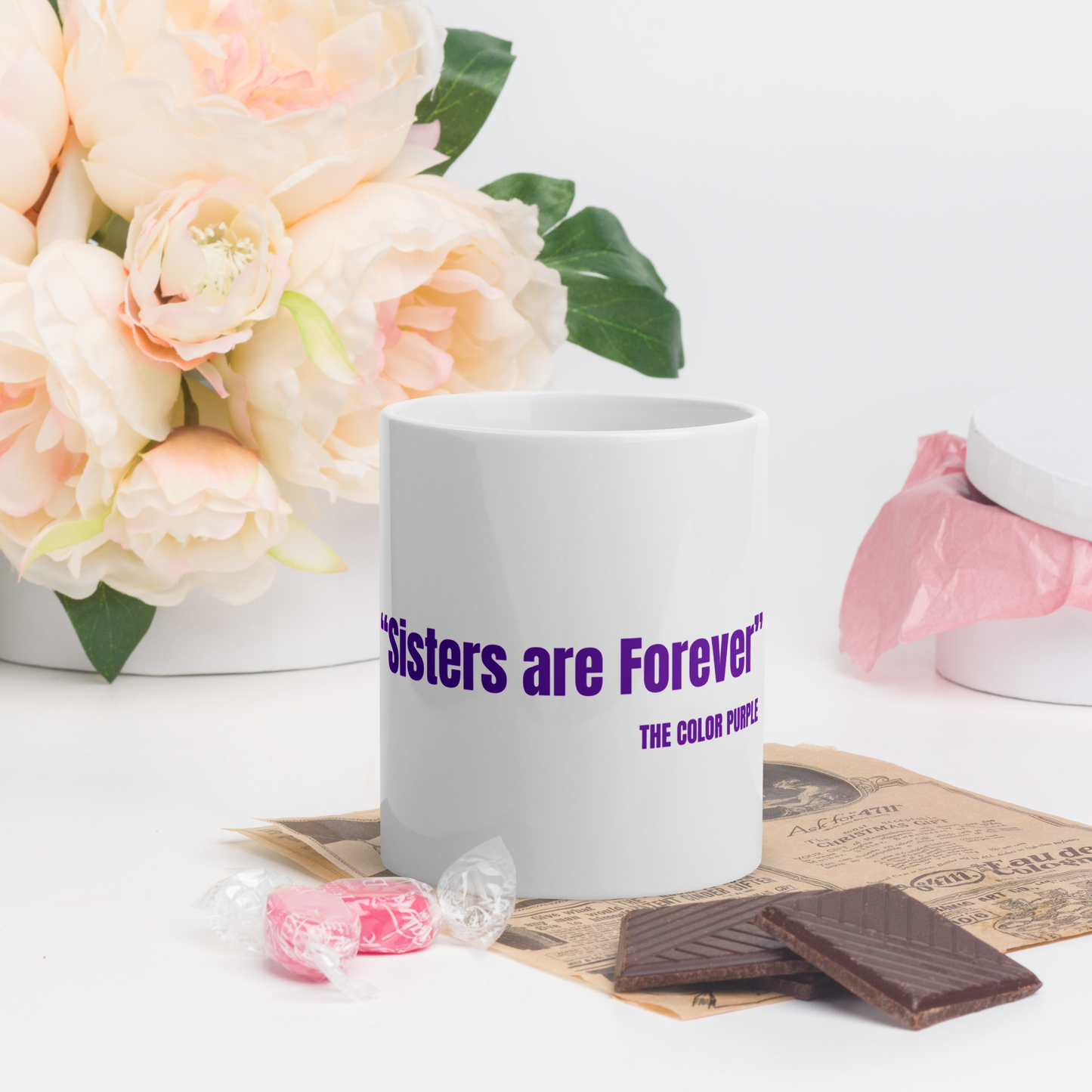"Sisters Are Forever" Glossy Mug