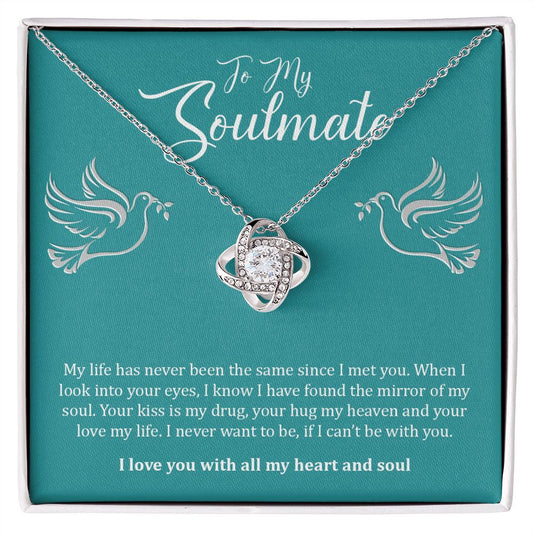 My Soulmate | You complete me - Love Knot Necklace
