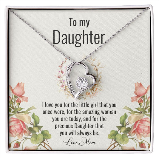 My Daughter | Follow your heart - Forever Love Necklace